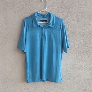 Make Offer! Classic Blue Polo Shirt with Short Sleeves